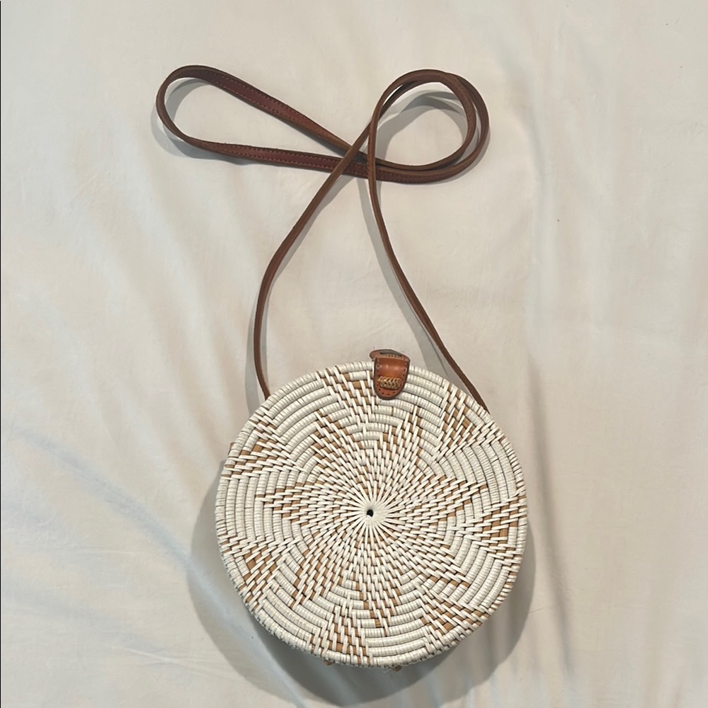 White Williamsburg Bag by Cleobella